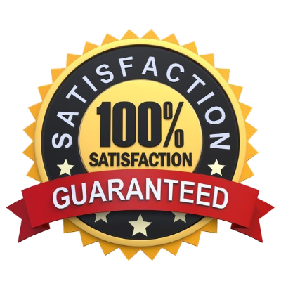 100% Satisfaction Guarantee